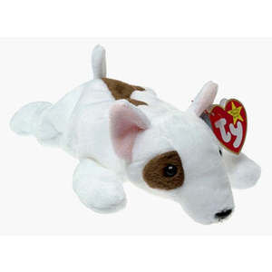 Ty Beanie Baby Retired Butch the Dog TAG ERRORS / Misspelling 1998 / 1999 RARE